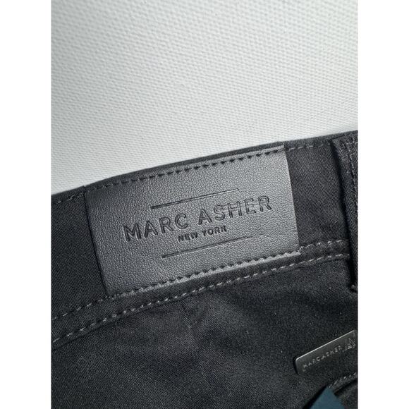 Marc Asher Men's Shorts Superior Stretch Slim Fit - Black - Size 36 - NWT - Picture 5 of 11
